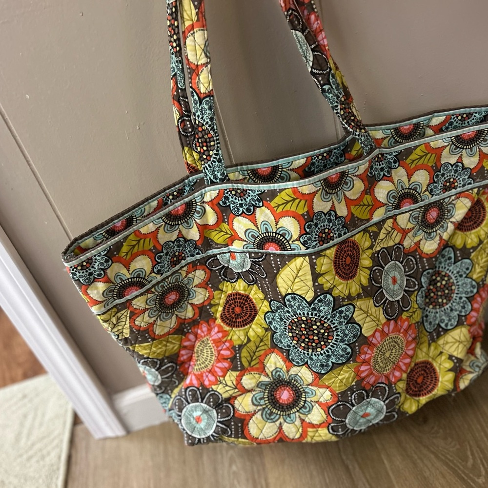 Vera Bradley Floral Tote Bag